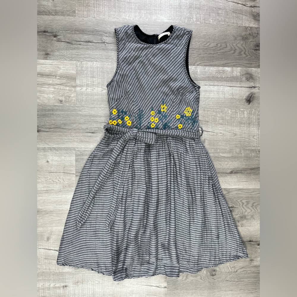 Lightweight striped floral Eshakti dress, 16